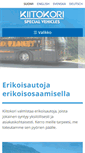 Mobile Screenshot of kiitokori.fi